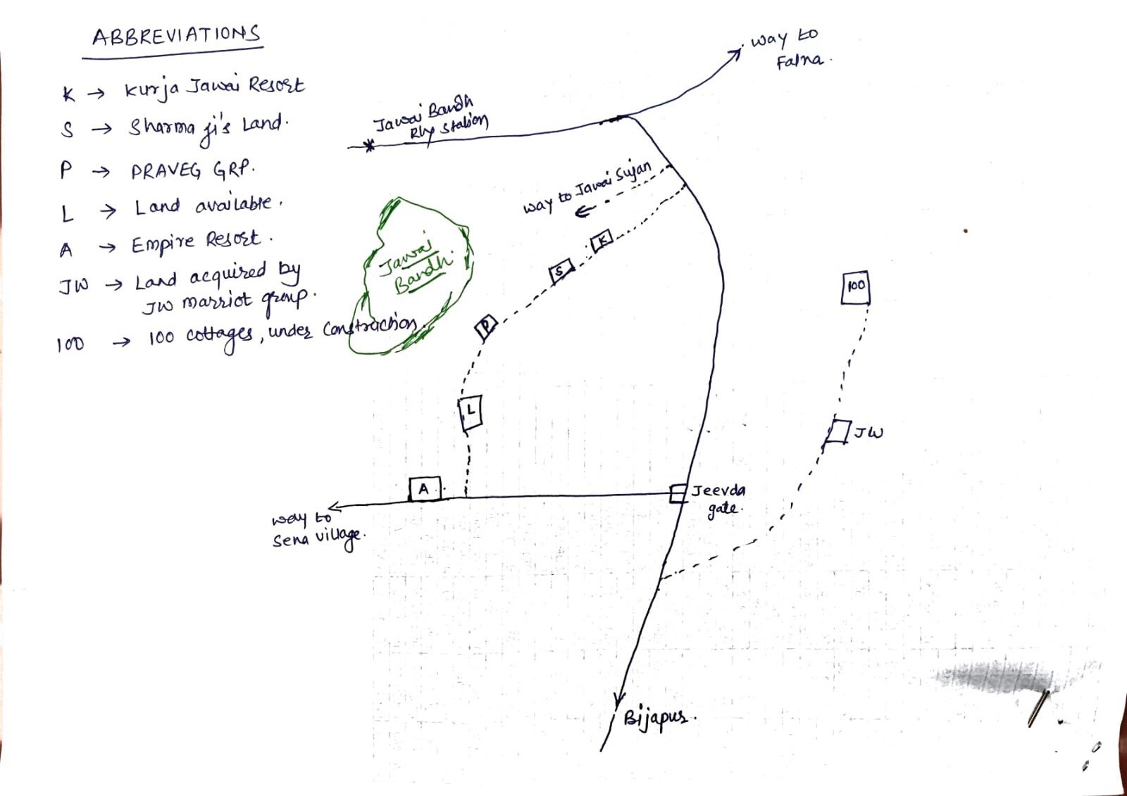 For Sale: 21 Bigha (13 Acres) Agricultural Land for Resort in Jawai Rajasthan