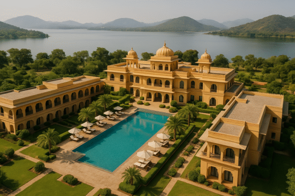 🏨 Luxury Running Resort for Sale – Udaipur, Rajasthan