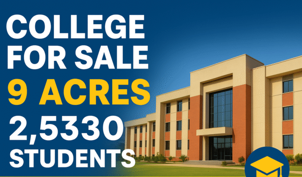 Running College for Sale on NH-73, UP