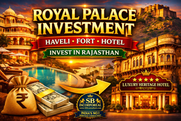 Rajasthan Heritage Properties for Sale, Lease & Hotel Conversion