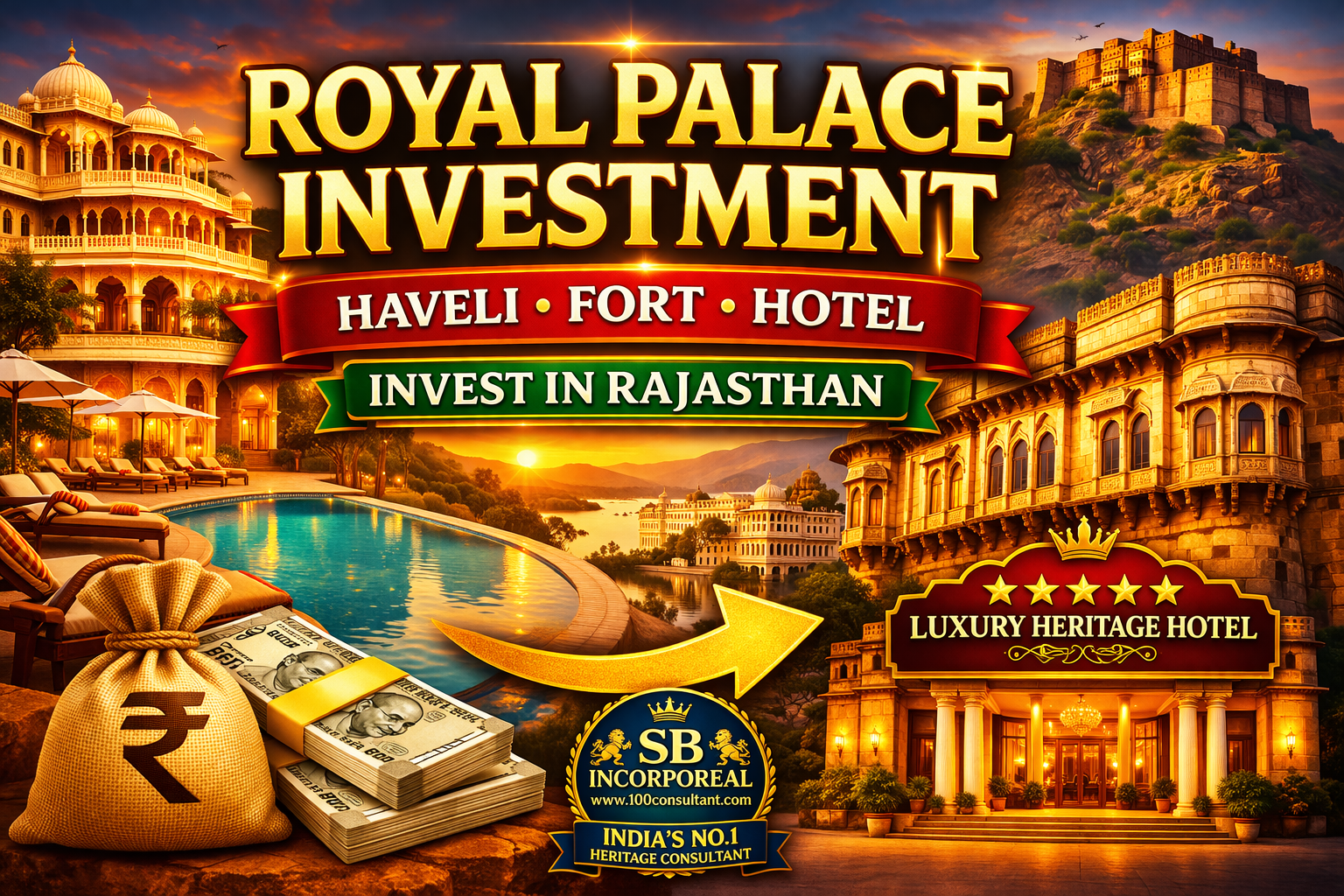 Rajasthan Heritage Properties for Sale, Lease & Hotel Conversion