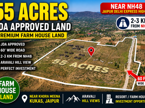 55 Acre JDA Approved land