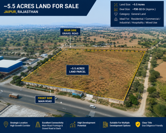 Jaipur Development Land | Rajasthan | Acquisition Opportunity