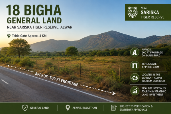 General Land Near Sariska Tiger Reserve, Alwar
