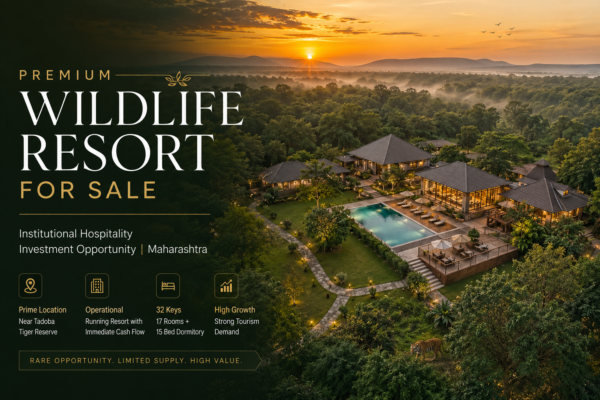 Premium Wildlife Resort | Tadoba, Maharashtra | Hospitality Investment Opportunity