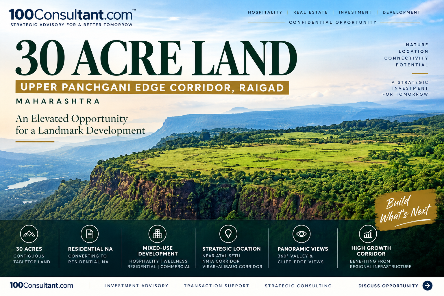 Upper Panchgani Edge Corridor, Raigad District, Maharashtra